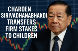 Billionaire Charoen Sirivadhanabhakdi Begins Succession